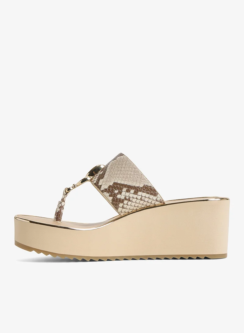 ALDO Penelopy Single Strap Wedges Sandals